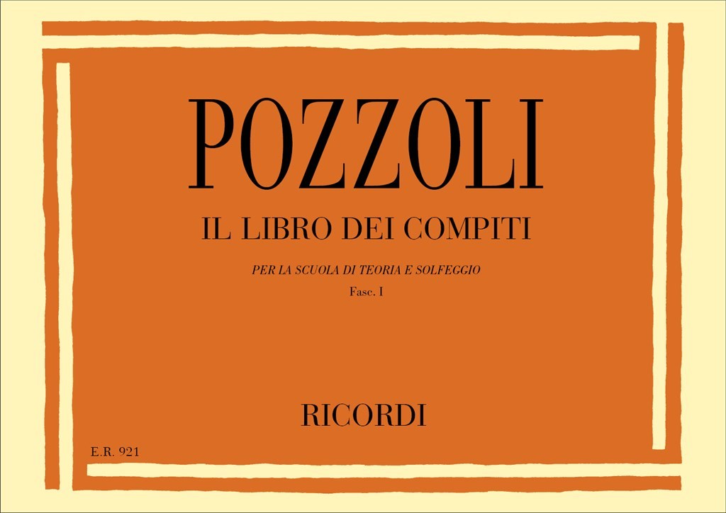 Libro Dei Compiti Per La Scuola Di Teoria E